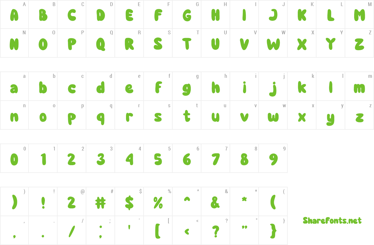 Font Kind Kids preview